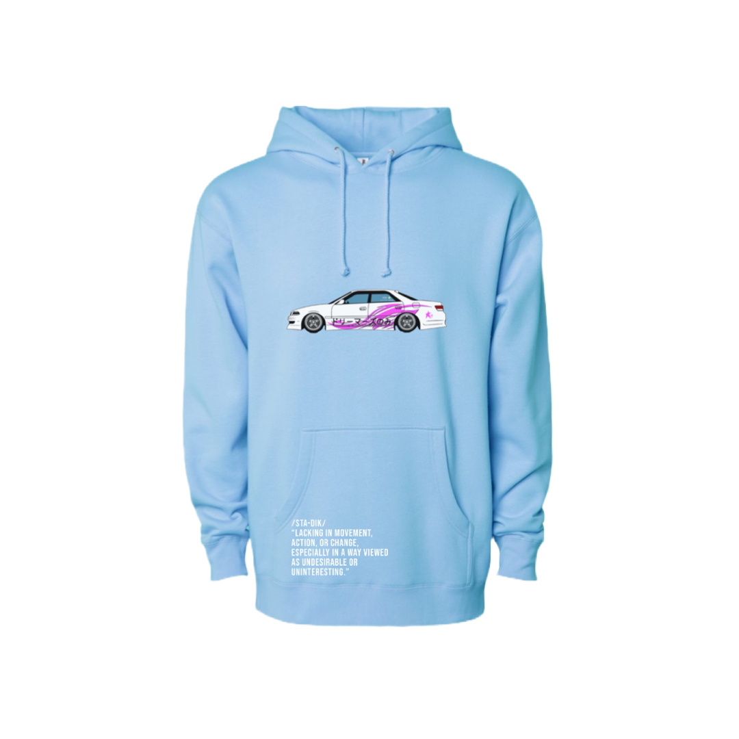 Static Hoodie ( Sky Blue)