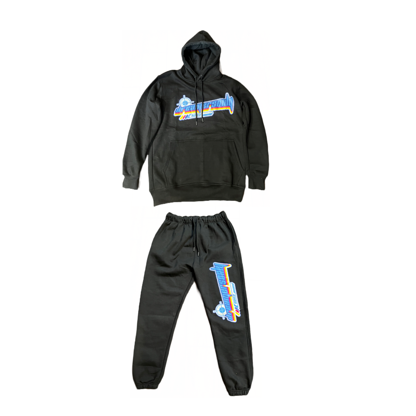 Retro Track Suit(Black)